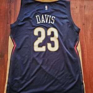 Youth Anthony Davis AD Unibrow New Orleans Pelicans Jersey Size XL